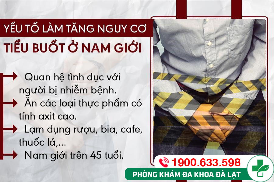 CÁC NGUYÊN NHÂN PHỔ BIẾN KHIẾN NAM GIỚI ĐI TIỂU BUỐT